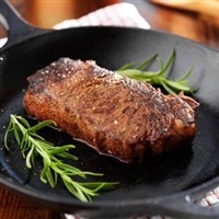 NY Strip Steaks Black Angus, USDA Prime