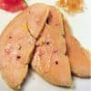 Flash Frozen Portioned Foie Gras, raw, 2 oz pieces